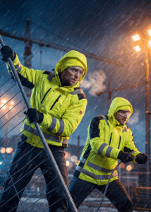 Odzież ostrzegawcza (Hi-Vis) – klasy widoczności, które musisz znać pracując przy drodze