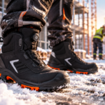 Zimowe buty robocze — ocieplina, wodoodporność, antypoślizg