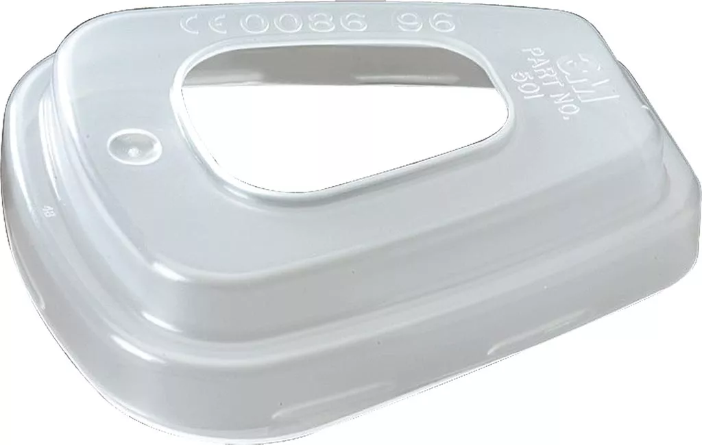 Pokrywa filtru, plastikowa, przezroczysta z otworem u góry.