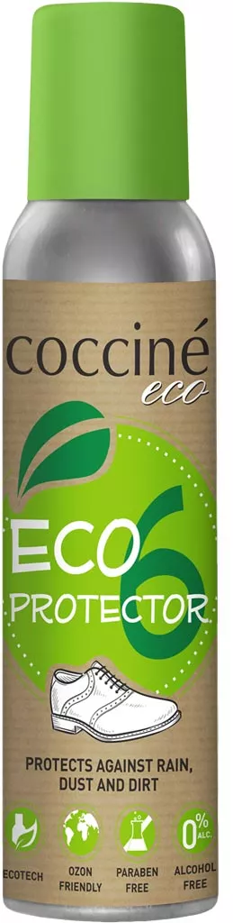 Zielona butelka z impregnatem do obuwia marki Coccine, o nazwie 