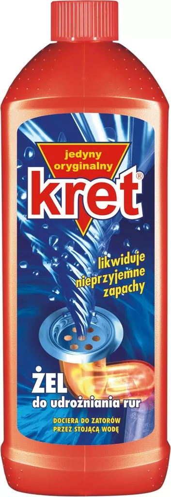 Produkt to żel do udrażniania rur o nazwie 
