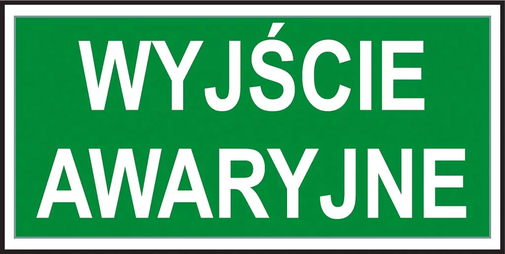 Znak ewakuacyjny 