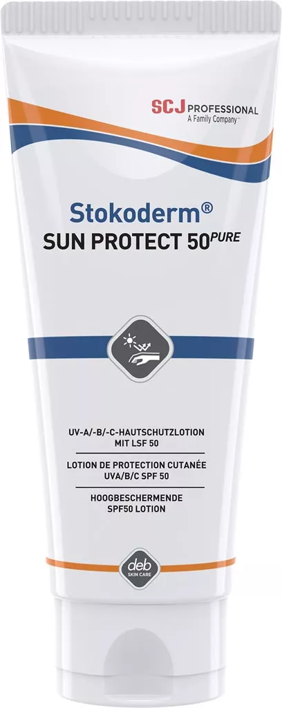 Krem przeciwsłoneczny Stokoderm Sun Protect 50+ UV-A/UV-B/UVC, bardzo wysoka ochrona do ciała, z technologią przeciw promieniowaniu UVC.