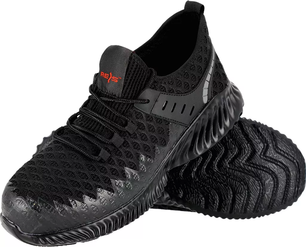 Buty robocze ULTRA S1 PL męskie, bezpieczne, z kompozytowym podnoskiem i wkładką, czarne, lekkie, sportowy design, przewiewna struktura, antypoślizgowa podeszwa.