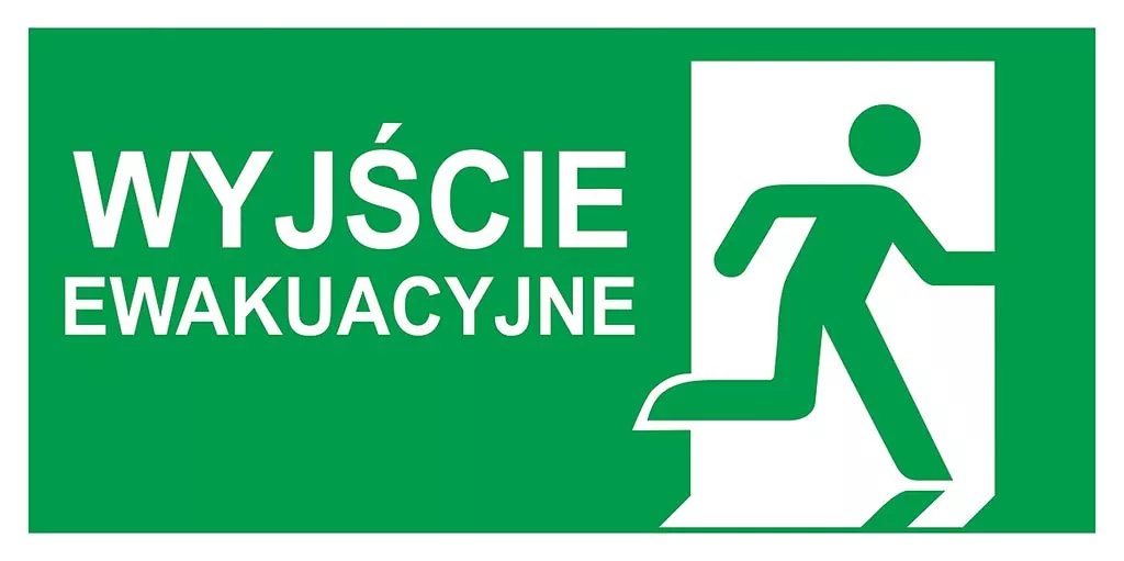 Tabliczka z napisem 