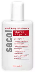Opakowanie białej butelki z etykietą zawierającą tekst 