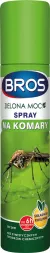 Zielony spray na komary marki BROS, o nazwie 