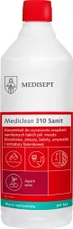 Mediclean 310 Sanit to koncentrat do czyszczenia urządzeń sanitarnych. Posiada działanie bakteriobójcze, usuwa kamień i brud, nadaje połysk oraz posiada przyjemny zapach. Opakowanie 1 litr.