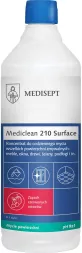 Mediclean 210 Surface to koncentrat do czyszczenia powierzchni, skuteczny w zwalczaniu zarazków. Preparat o uniwersalnym zastosowaniu, dedykowany do dezynfekcji i czyszczenia różnych powierzchni. Pojemność 1 litr.